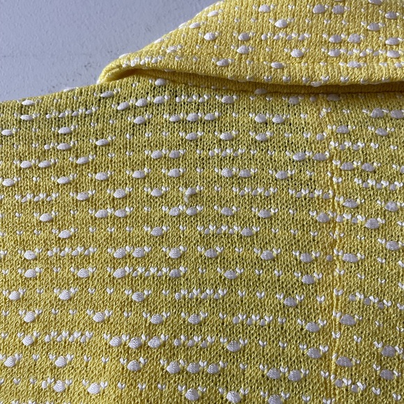 St. John Yellow Tweed Blazer | St. John Collection - Picture 9 of 10